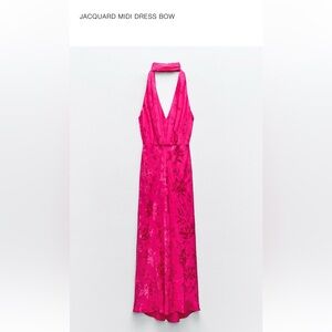 Fuchsia Pink Dress ZARA
